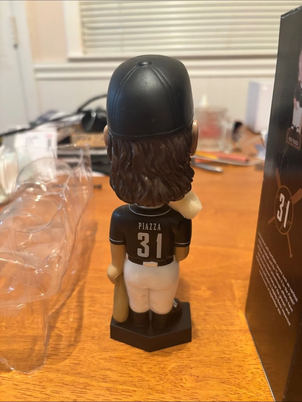 New Vintage 2002 Mike Piazza New York Yankees Subway Series Bobble Head MLB